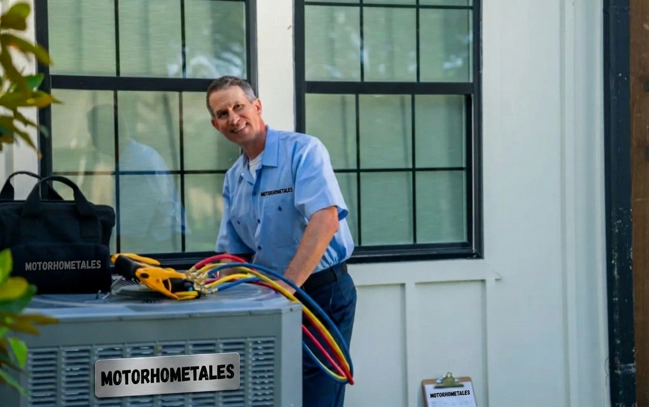 Motorhometales refrigerant display